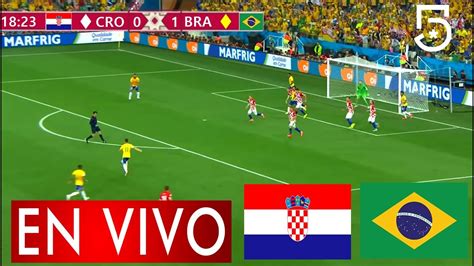 brasil vs croacia donde ver colombia